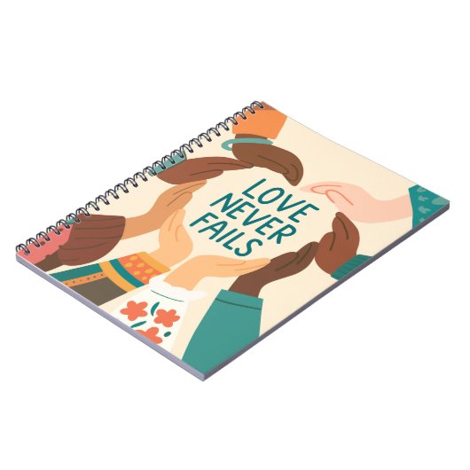 Carnet  Love Never Fails (Côté gauche)