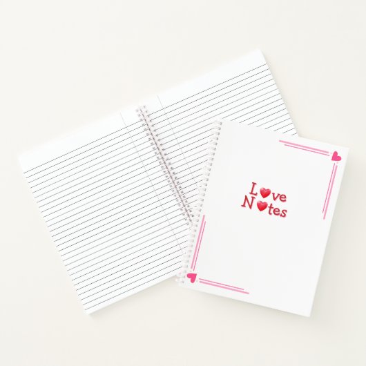 Carnet Love Notes (Intérieur)