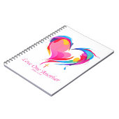 Carnet Love One Another Bible Verse John 1334 (Côté gauche)