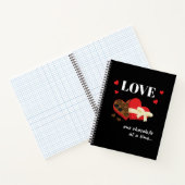 Carnet Love One Chocolate at a Time Drôle Citation (Intérieur)
