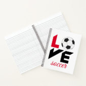 Carnet Love soccer (Intérieur)
