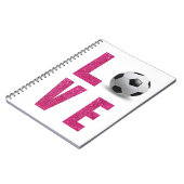 Carnet Love Soccer (Côté gauche)
