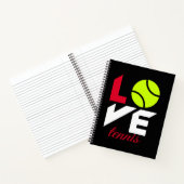 Carnet Love tennis (Intérieur)