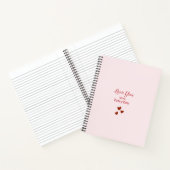 Carnet Love You More Every Day Notebook (Intérieur)