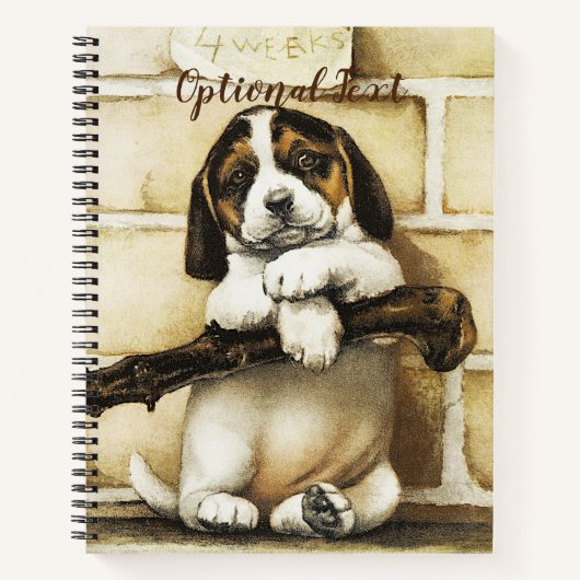 Carnet Lovely Puppy (Devant)