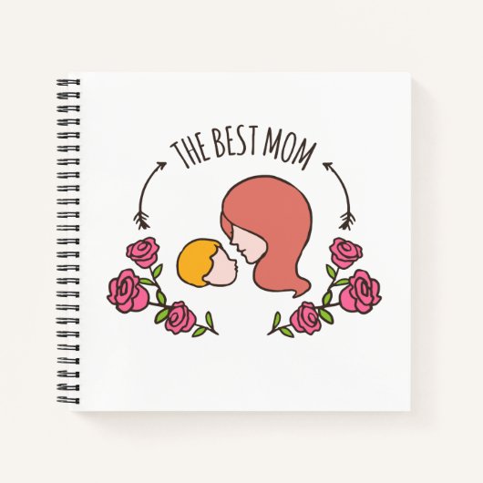 Carnet Lovely The Best Mother's Day | Ordinateur portable (Devant)