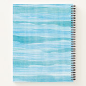 Carnet Luau Tiki Bar Party Recette Monogrammé (Dos)