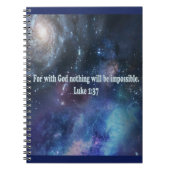 Carnet Luc 1:37 (Devant)