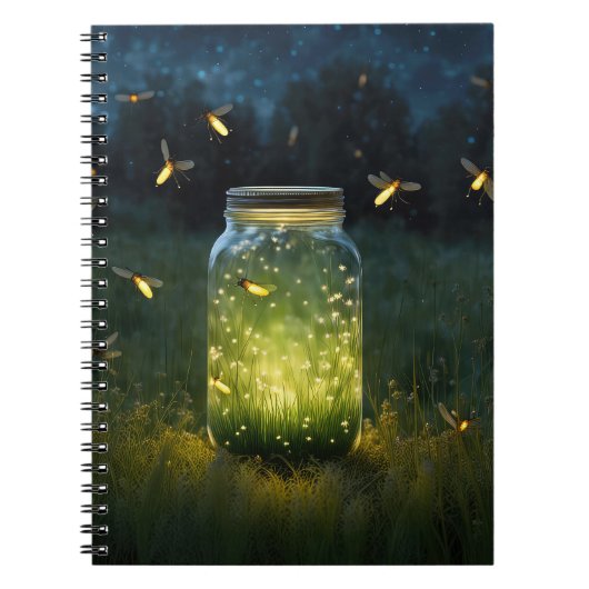 Carnet Lucifier Les lucioles Dans La Jarre De Verre (Devant)