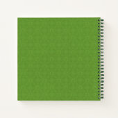 Carnet Lucky Green Icons Motif (Dos)