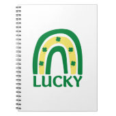 Carnet Lucky Shamrock Rainbow St patrick (Devant)