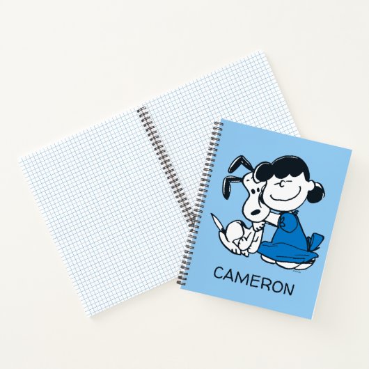 Carnet Lucy Hugging Snoopy (Intérieur)