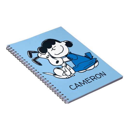 Carnet Lucy Hugging Snoopy (Côté Droit)