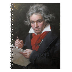 Carnet Ludwig Beethoven Symphonie Compositeur de musique 