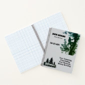 Carnet Lumberjack Tree Service Business Card (Intérieur)