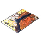 Carnet Lumière à la fin d'une Crevasse sur la côte (Côté gauche)