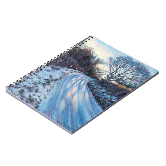 Carnet Lumière d'hiver (Côté gauche)