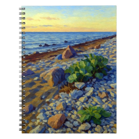 Carnet Lumière du soir sur la côte de Vormsi (Devant)