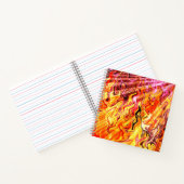 Carnet Lumière du soleil à travers les flammes...... (Intérieur)