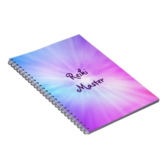 Carnet Lumière violette Reiki Master design (Côté Droit)