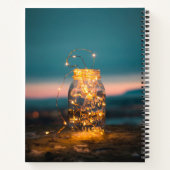 Carnet Lumières de minuit dans un pot (Dos)