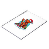 Carnet Lumières de Noël Rhodesian Ridgeback de la main de (Côté gauche)