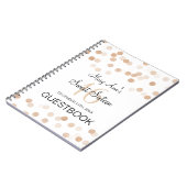 Carnet Lumières de parties scintillantes d'aluminium d'en (Côté gauche)