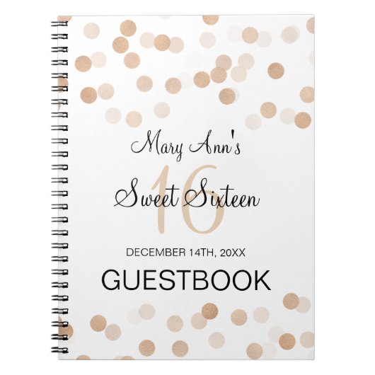 Carnet Lumières de parties scintillantes d'aluminium d'en (Devant)