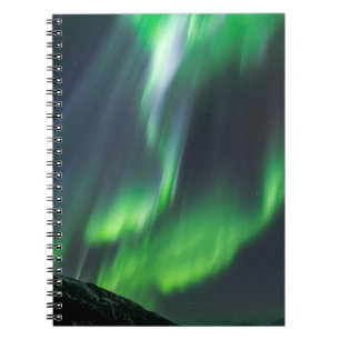 Carnet Lumières du Nord Brillantes Nord de l'Islande