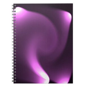 Carnet Lumières Violettes Tournoyantes