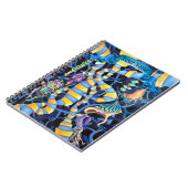 Carnet Luminescence chic Contemporain géométrique Abstrai (Côté gauche)