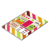 Carnet lumineux de recette de cuisine et de (Côté gauche)