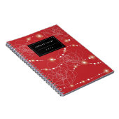 Carnet lumineux embrouillé de vacances de lueur de (Côté Droit)