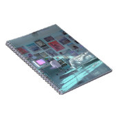 Carnet lumineux Vaporwave esthétique (Côté Droit)