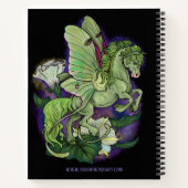 Carnet Luna Moonduster Moth Fairy Horse (Dos)