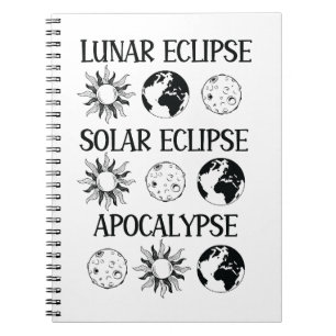 Carnet Lunaire Eclipse Solaire Eclipse Apocalypse Espace