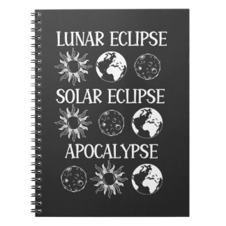 Carnet Lunaire Eclipse Solaire Eclipse Apocalypse Espace 