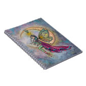 Carnet Luna's Perch Fairy on Moon Imaginaire Art (Côté Droit)