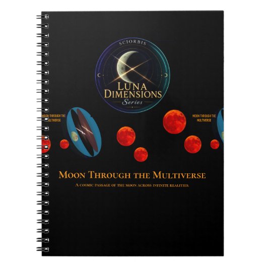 Carnet Lune à travers le Multivers (Devant)