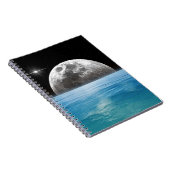 Carnet Lune au-dessus de l'océan (Côté Droit)