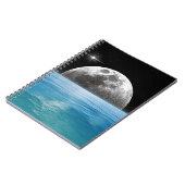 Carnet Lune au-dessus de l'océan (Côté gauche)