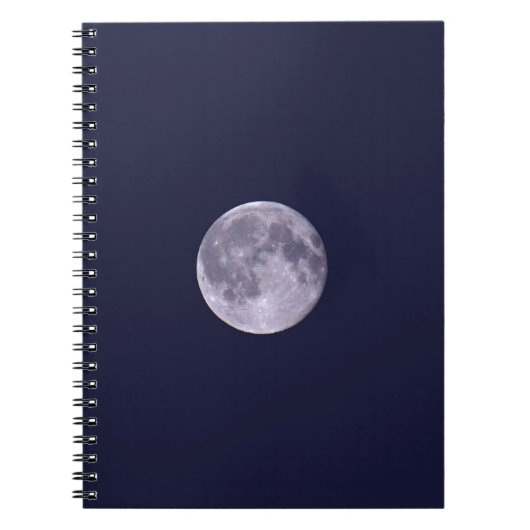 Carnet Lune bleue (Devant)