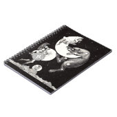 Carnet Lune céleste ciel Univers Dieu Nuit Illustration (Côté gauche)