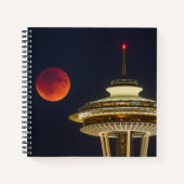 Carnet Lune de sang | Aiguille spatiale de Seattle (Devant)