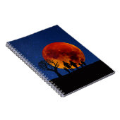 Carnet Lune de sang Lunaire Famille Eclipse (Côté Droit)