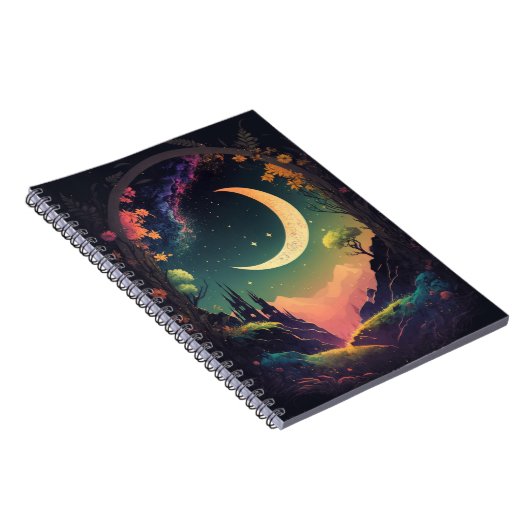 Carnet Lune enchanté (Côté Droit)