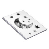 Carnet Lune et étoiles (Côté Droit)