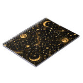 Carnet Lune et Étoiles Célestes (Côté gauche)