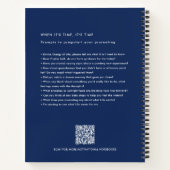 Carnet Lune éthérée et fleurs sauvages Motivationnel (Dos)