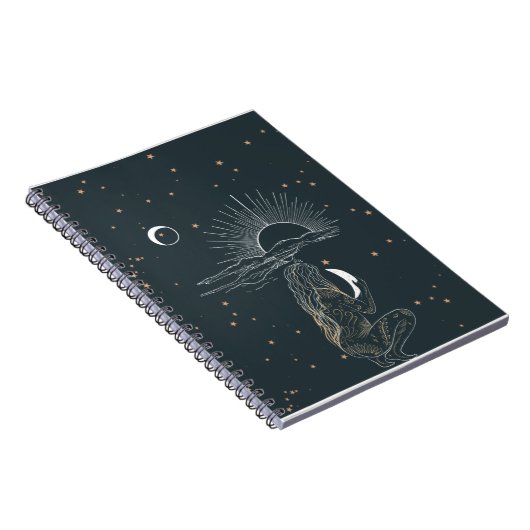 Carnet Lune fille (Côté Droit)